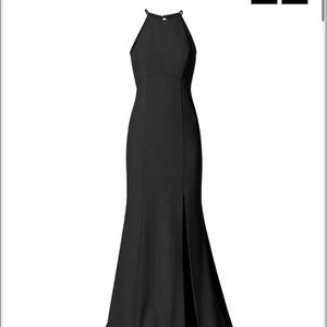 Amsale Ryland Bridesmaid Dress in Black